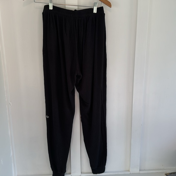 All Yoga oversized ribbed knit joggers small - Picture 3 of 6